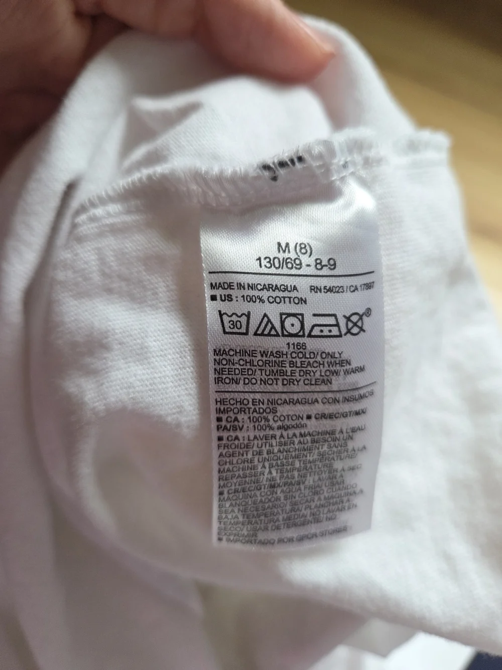 Old Navy White Girls' 'Good Vibes' Grateful Dead Cropped Sweatshirt